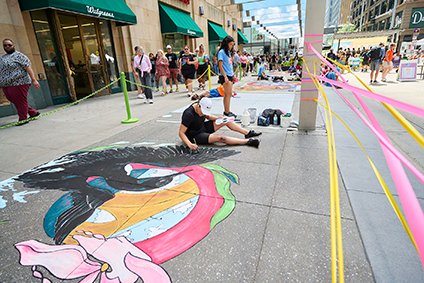 Downtown Minneapolis Street Art Festival