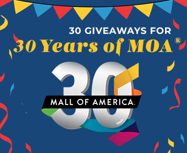 Mall of America 30th giveaway