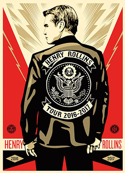 Henry Rollins at the Ames Center in Burnsville, MN