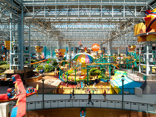 Radisson Blu is connected by skyway to Nickelodeon Universe