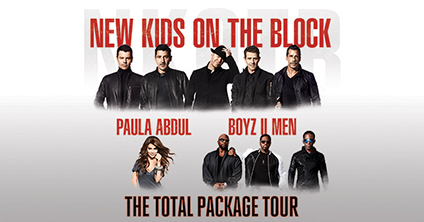 Total Package Tour with NKOTB, Paula Abdul, Boyz II Men