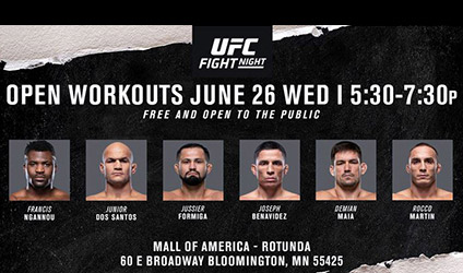 UFC Open Workouts