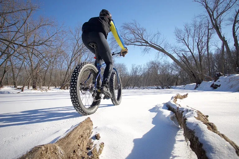 Biking on Bloomington's East Side