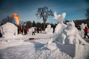 image of Vulcan Snow Park at Saint Paul Winter Carnival