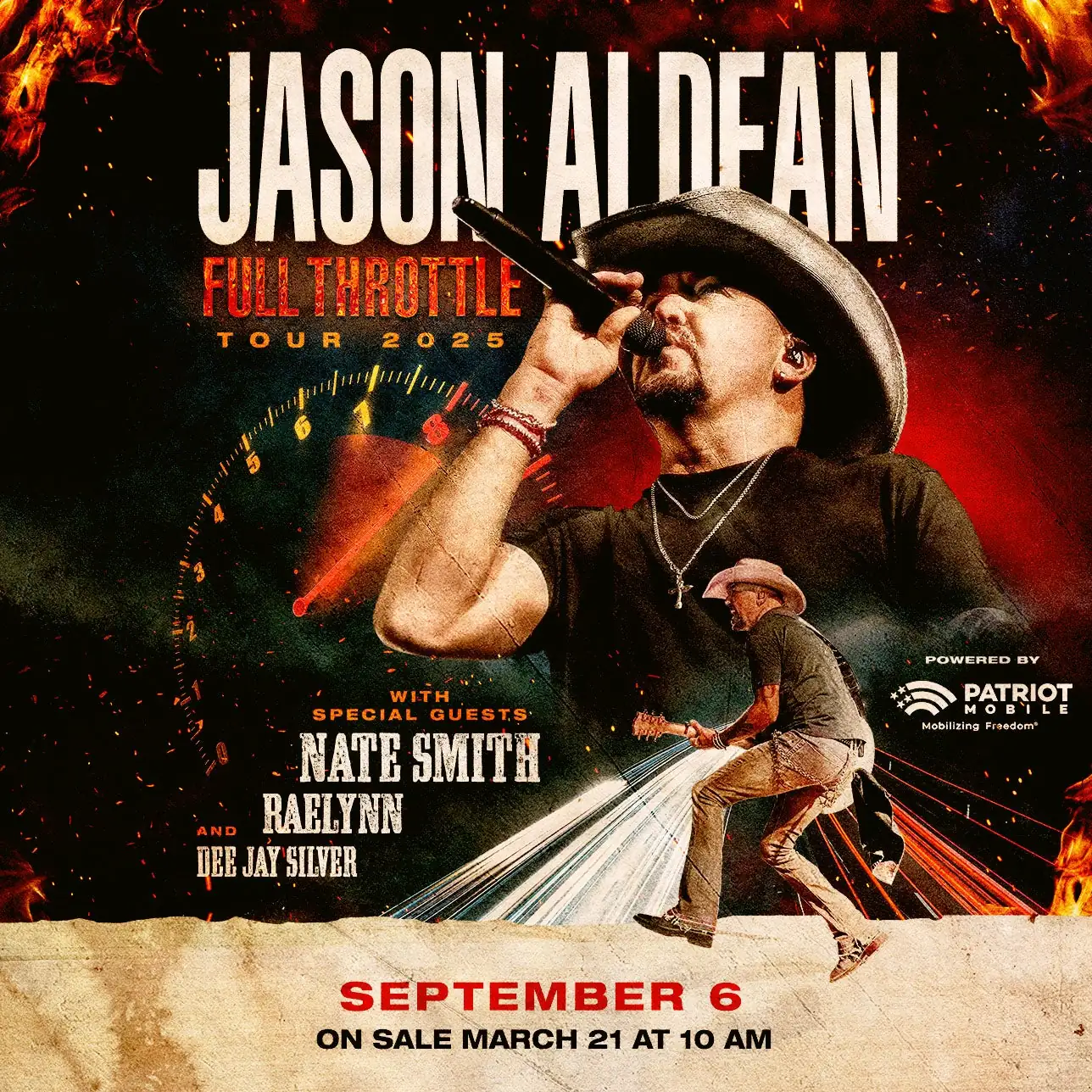 Jason Aldean tour poster
