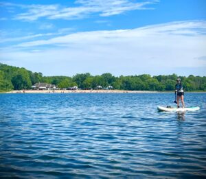 image of bush lake
