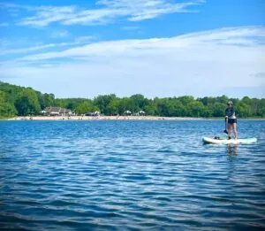 image of bush lake