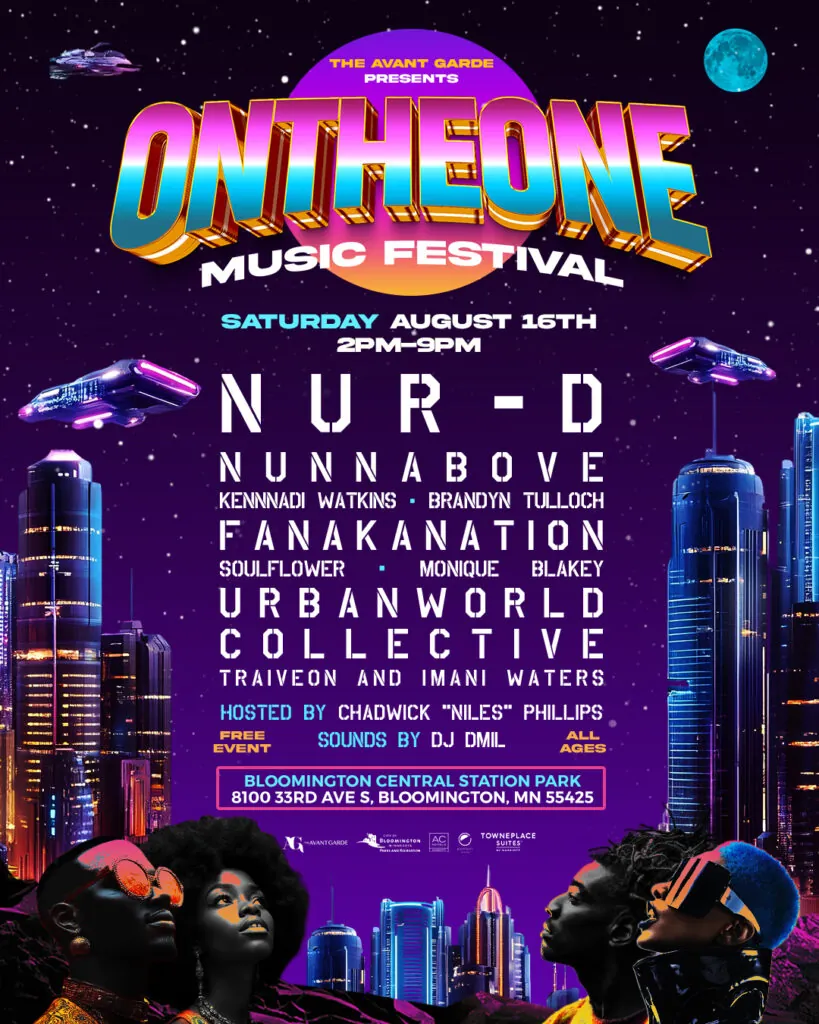 Line up for On The One Music Festival. 