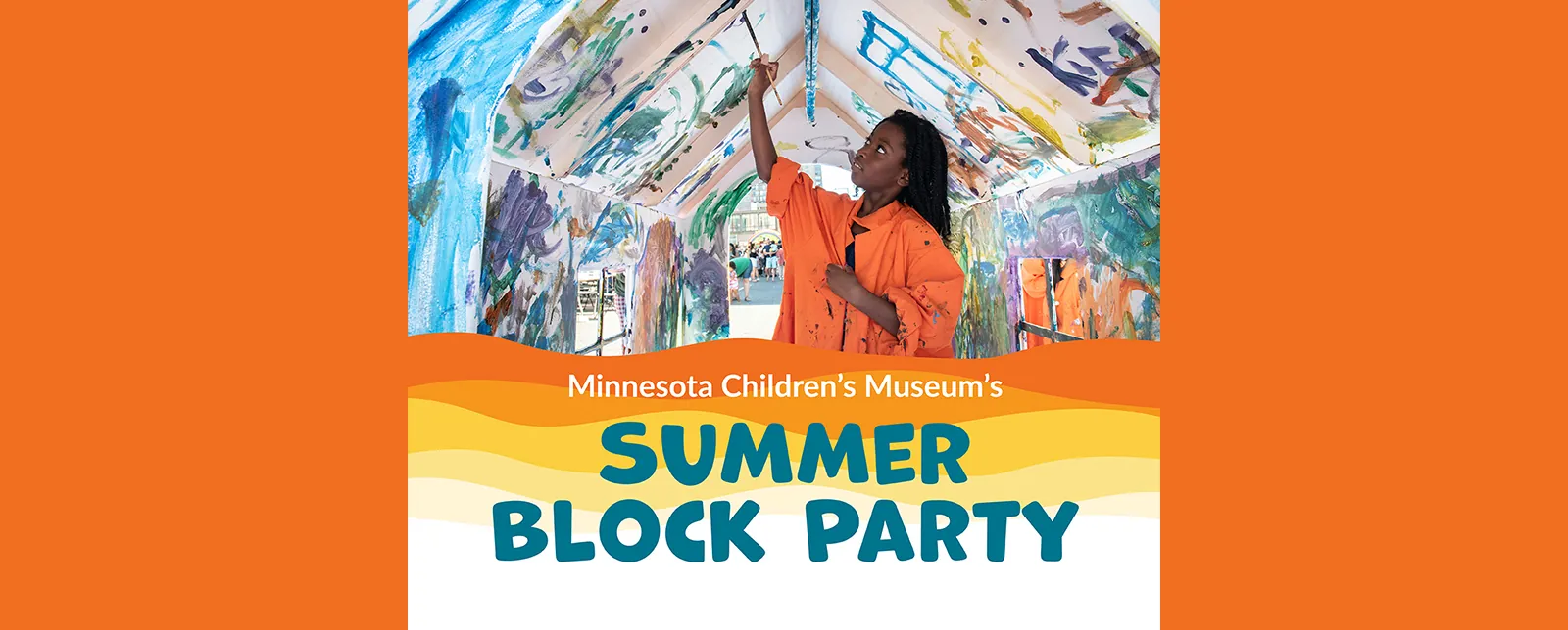 summer block party at Minnesota Children's Museum