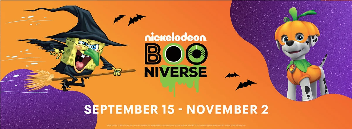 Nickelodeon Booniverse September 15-November 2, 2025