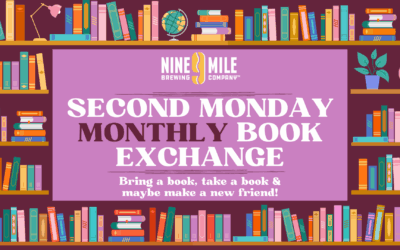 Second Monday Book Exchange at Nine Mile Brewing