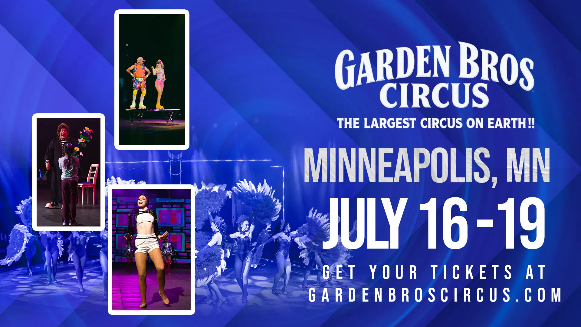 Garden Bros Circus at Mall of America