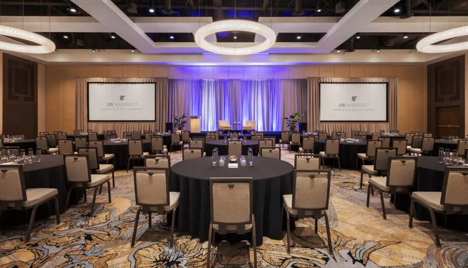Newly renovated JW Marriott Mall of America Hotel in Bloomington, MN.