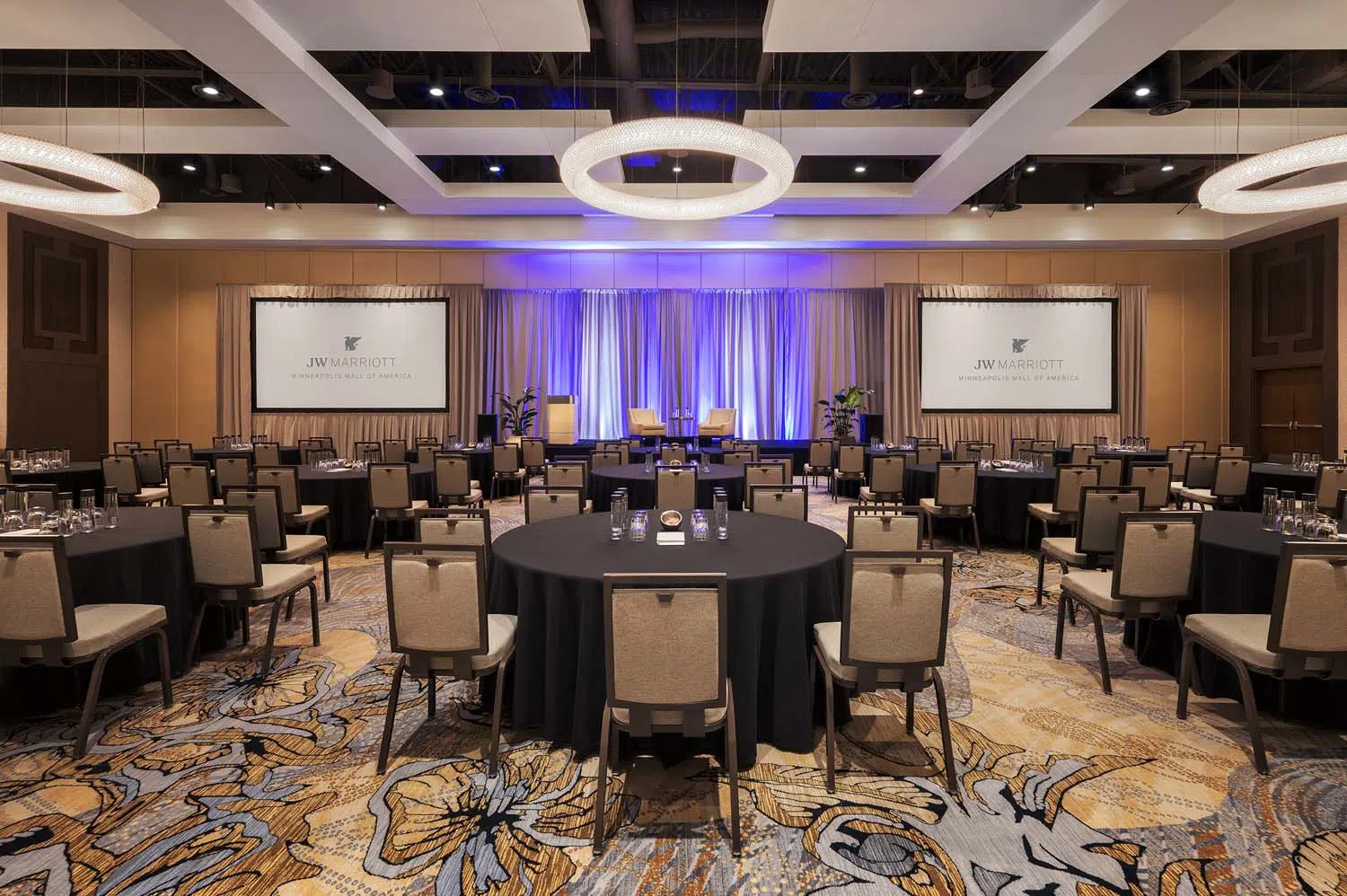 Newly renovated JW Marriott Mall of America Hotel in Bloomington, MN. image of Newly renovated JW Marriott Mall of America Hotel in Bloomington, MN.