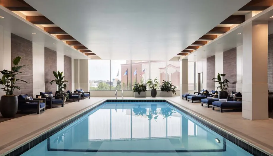 Newly renovated JW Marriott Mall of America Hotel in Bloomington, MN.
