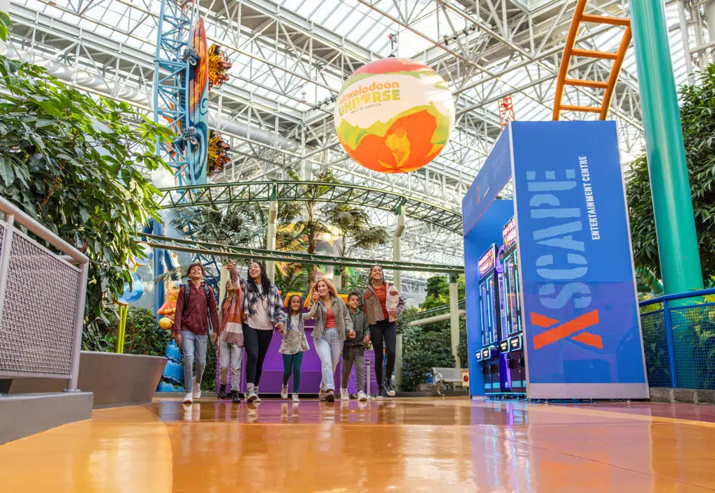 image of nickelodeon universe at mall of america